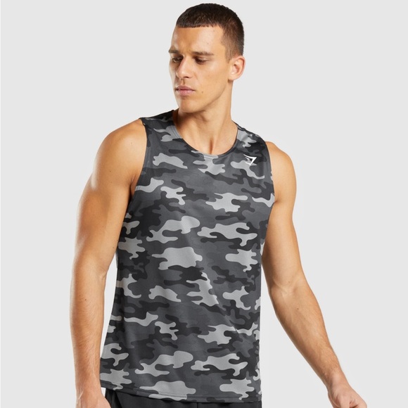 Gymshark | Camouflage Tank Top - Picture 1 of 5